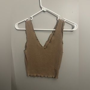 Cropped tank top